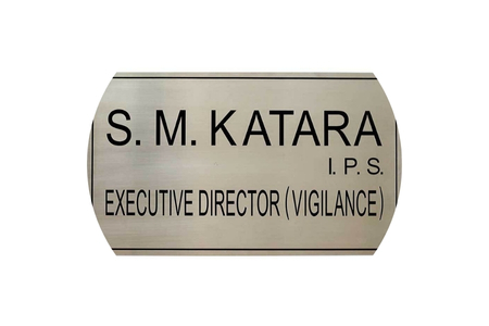 Stainless Steel Name Plate