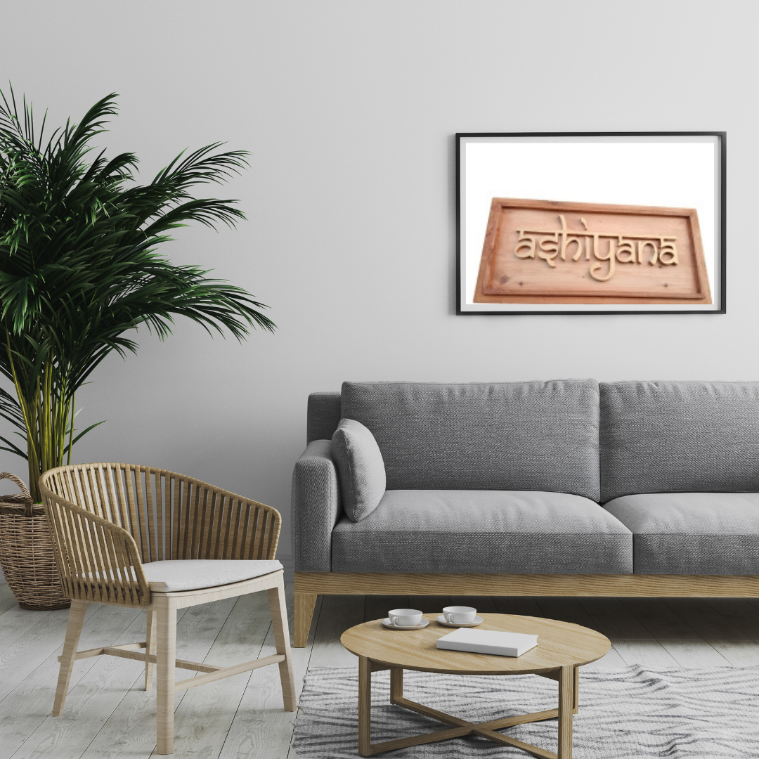 Wooden Name Plate  — Image 2