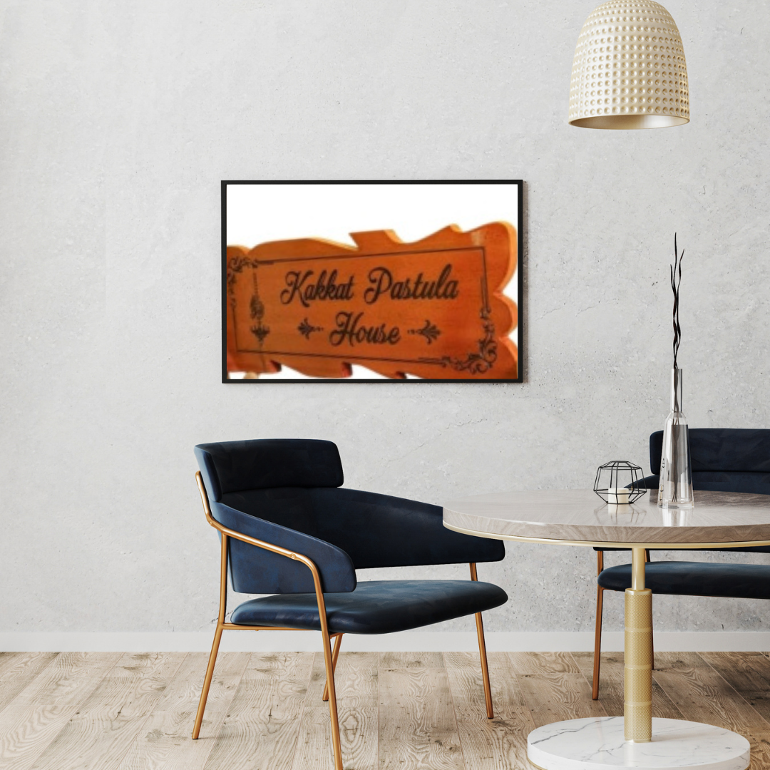 Wooden Name Plate  — Image 2