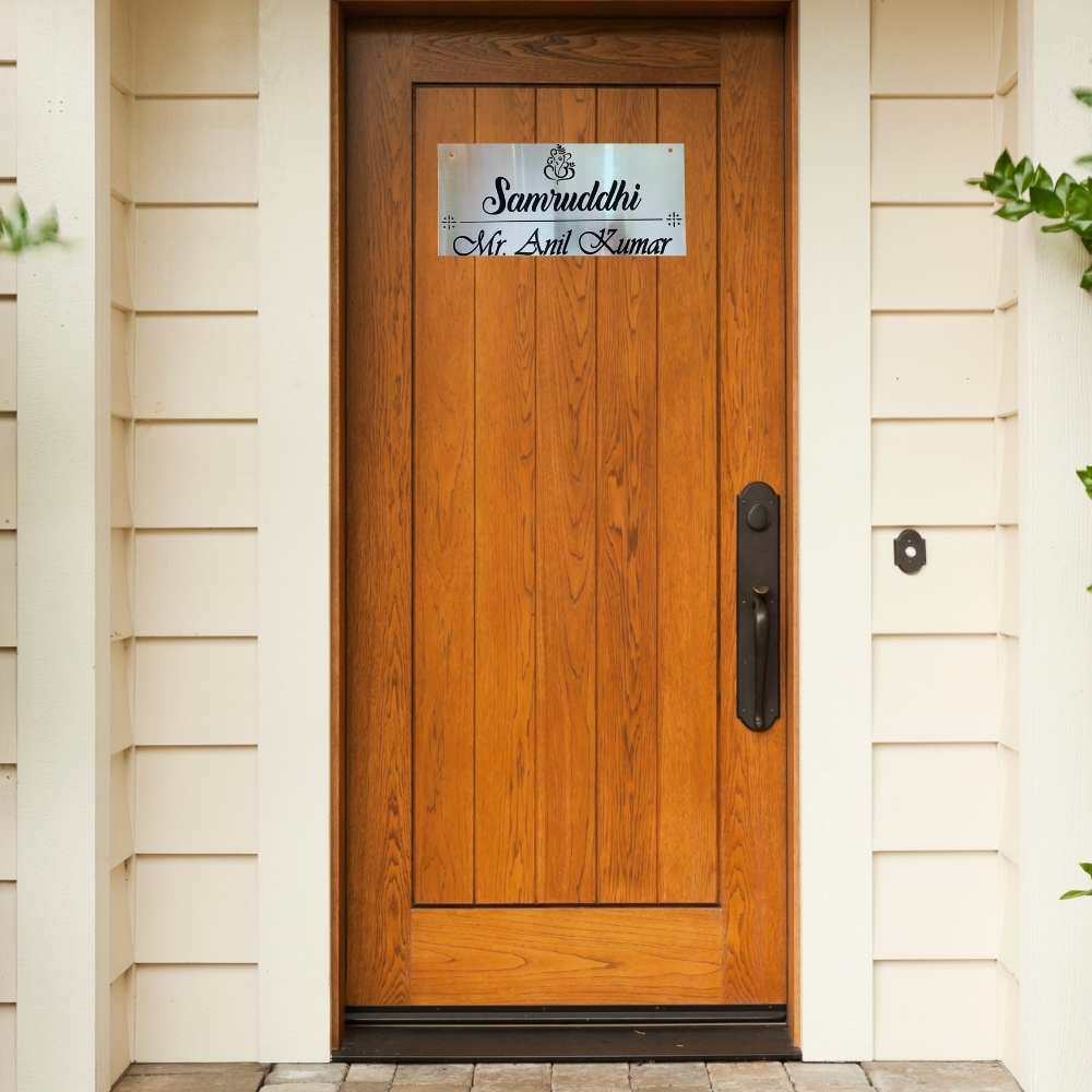 Steel Name Plate  — Image 2