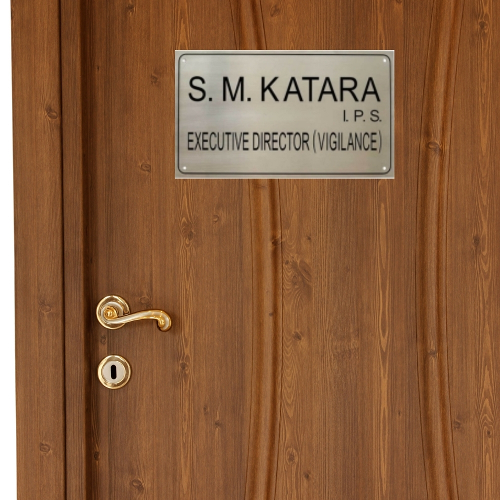 Steel Name Plate  — Image 2