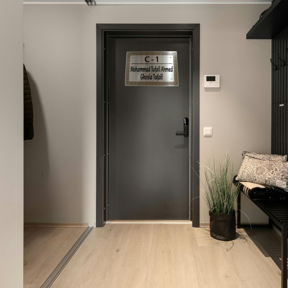 Stainless Steel Name Plate — Image 2