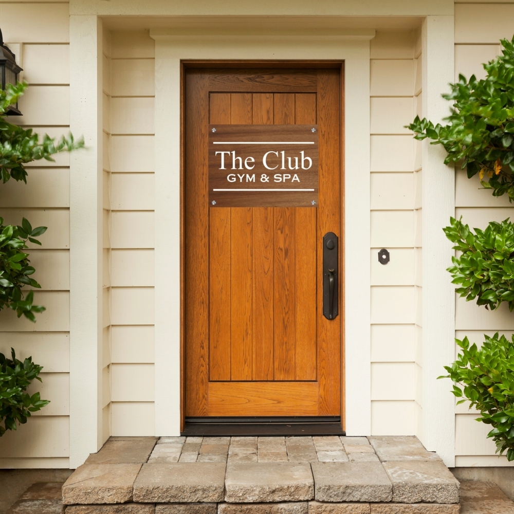 Woodeen Name Plate — Image 2